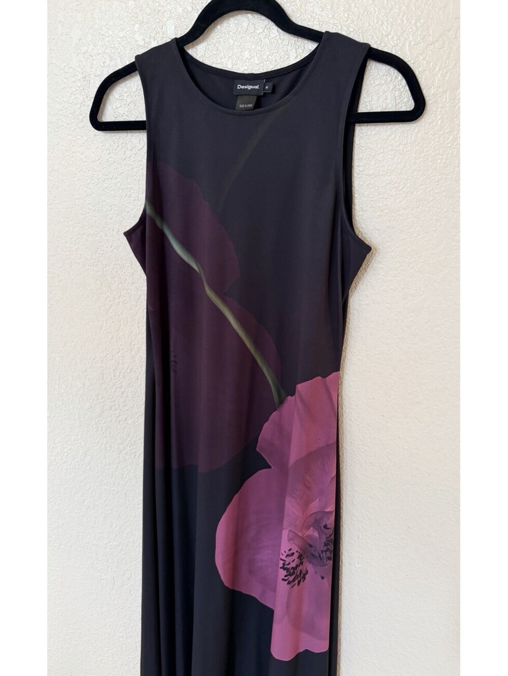 New Desigual Floral-print Midi Dress Size M $96 - Picture 4 of 10